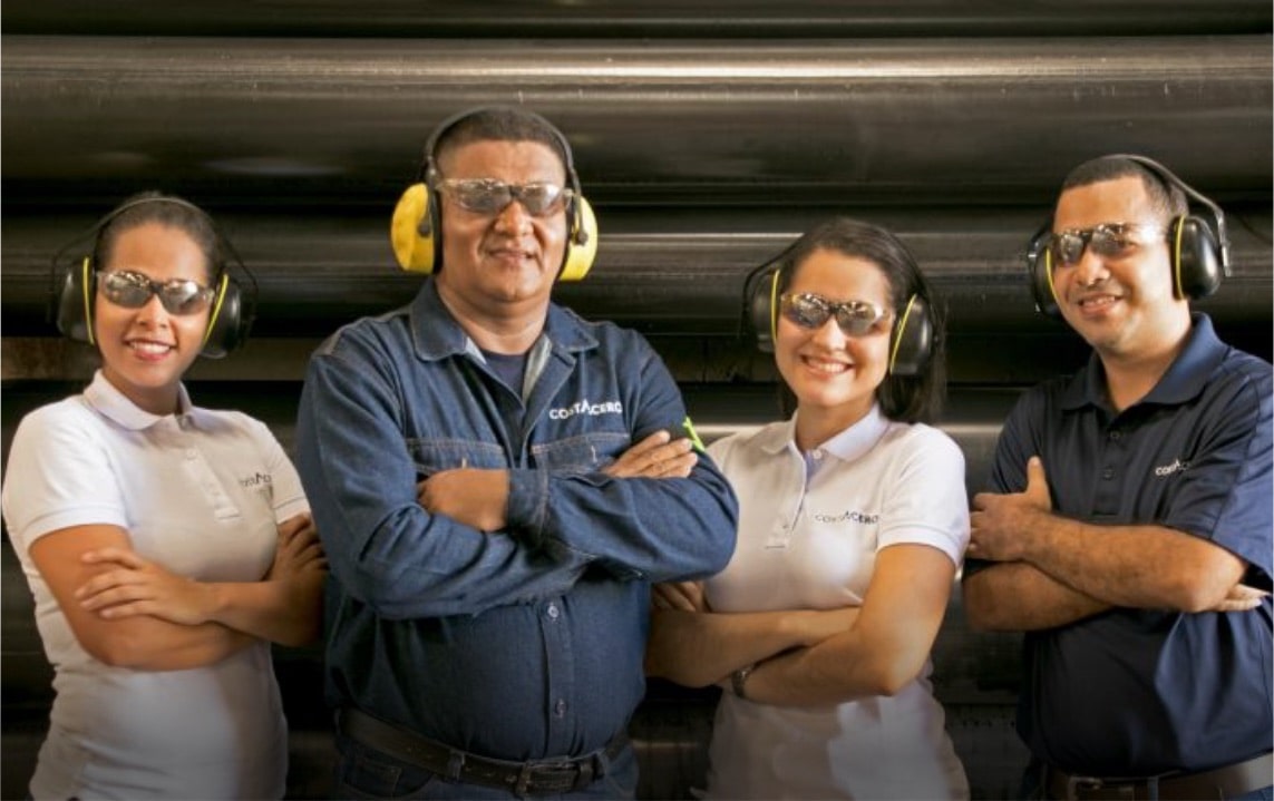 Equipo Metalmecánica CostAcero Barranquilla